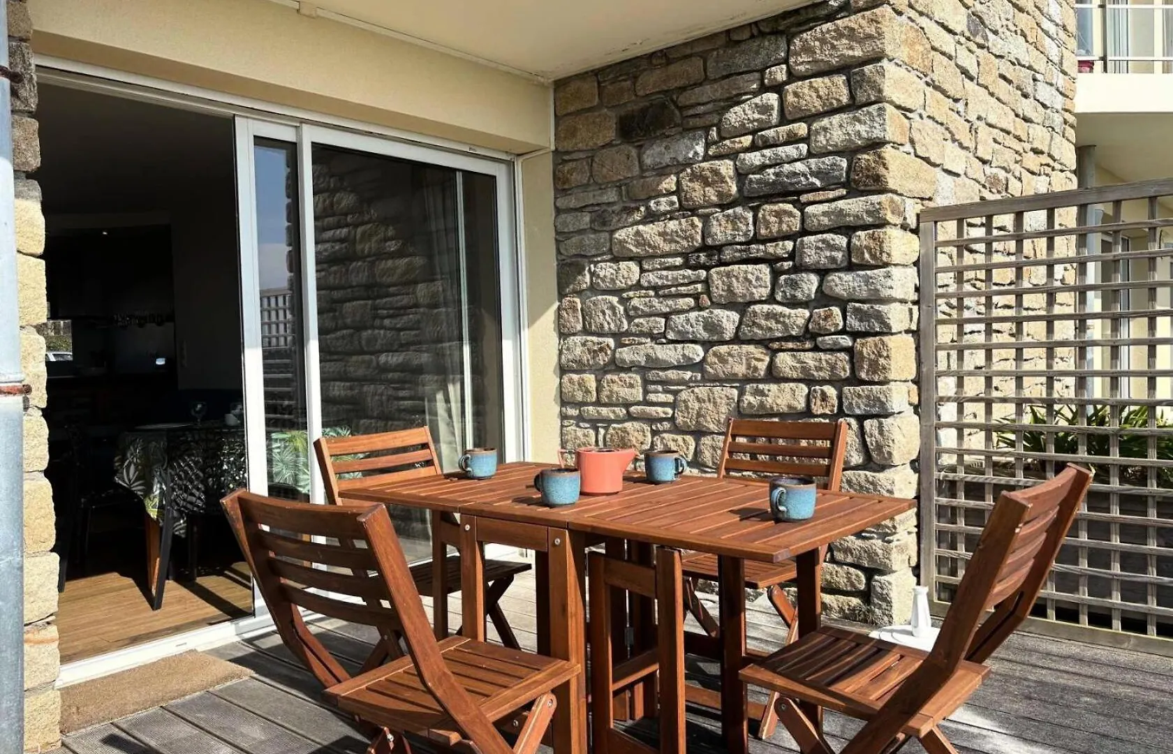 Residence Les Roches Blanches - Appartement Vue Mer Terrasse Et Acces A La Plage Mae-1101 Требёрдан 0*,  Франция